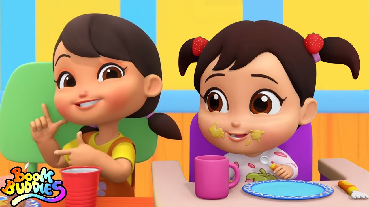 Chew Your Food, Healthy Eating Habit + More Children Rhymes By Boom Buddies