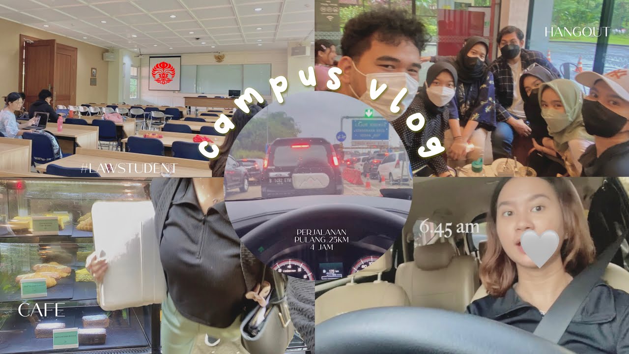 College Life Series eps. 3:  Realistic Day as Mahasiswa FH UI Semester 3