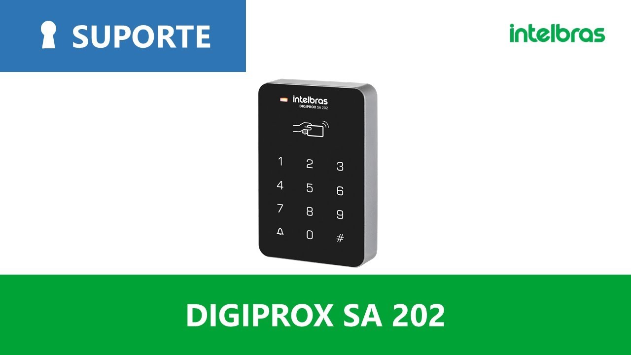 Operação e programação no Digiprox SA 202 Intelbras - i7117
