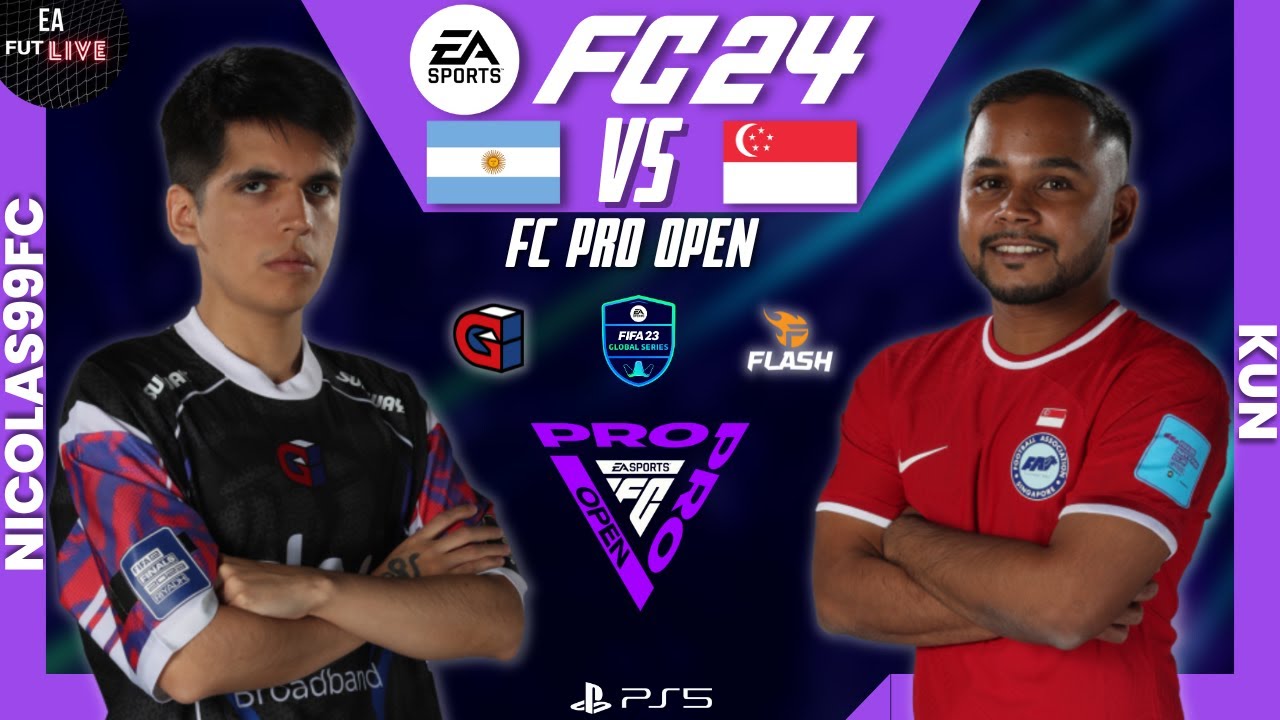 NICOLAS99FC VS KUN | FC 24 PRO OPEN GLOBAL QUALIFIER DAY 1 - PRO VS PRO