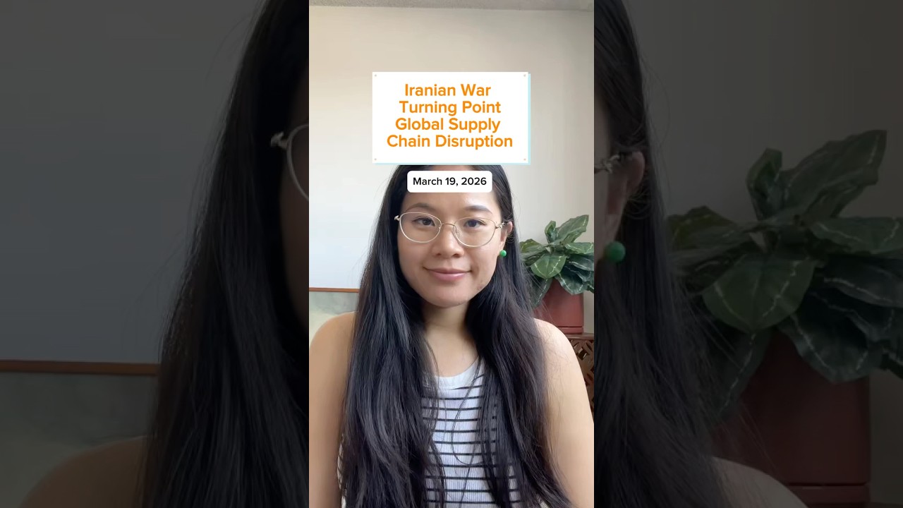 3/16/26 Iran war update - global supply chain disruption