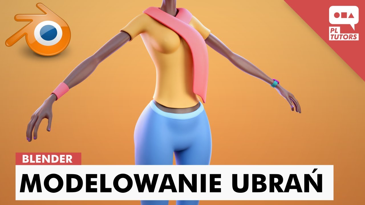 Modelowanie ubrań - Blender 2.81