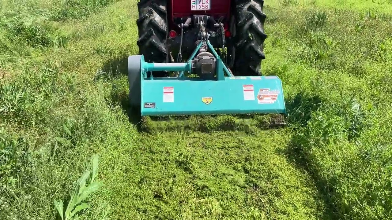 Vízszintes tengelyű szárzúzó EFG-135  Békés Traktor
