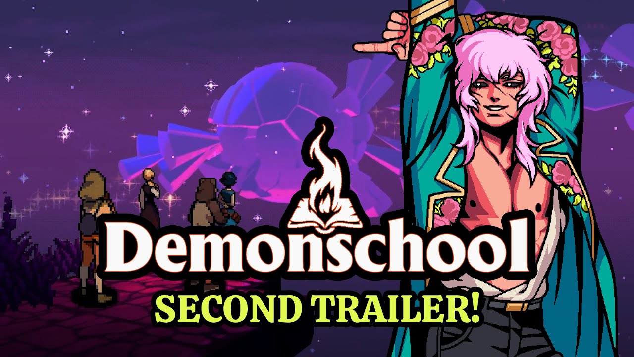 Demonschool trailer: a spooky tactical RPG, inspired by Shin Megami Tensei and giallo horror