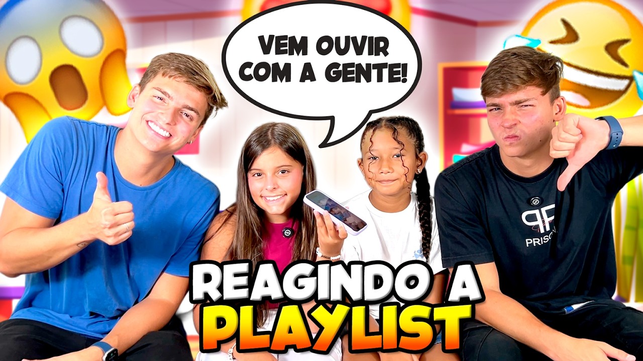 REAGINDO A MINHA PLAYLIST COM OS IRMÃOS SCRIBEL • Helena Vidal •
