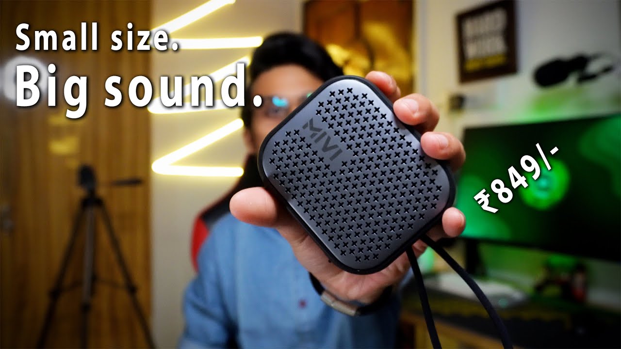 I tried a mind-blowing speaker at just ₹849 !!!