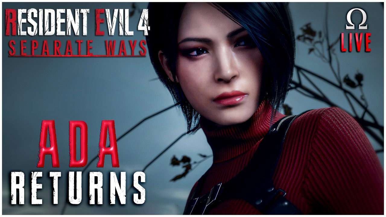 Ada Returns | Resident Evil 4 Separate Ways DLC | Ω LIVE 🔴