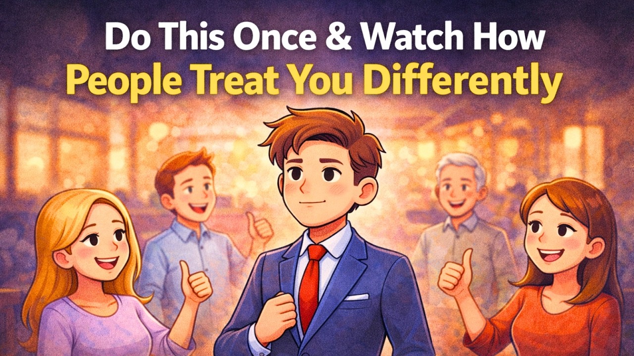 Do This Once & Watch How People Treat You Differently