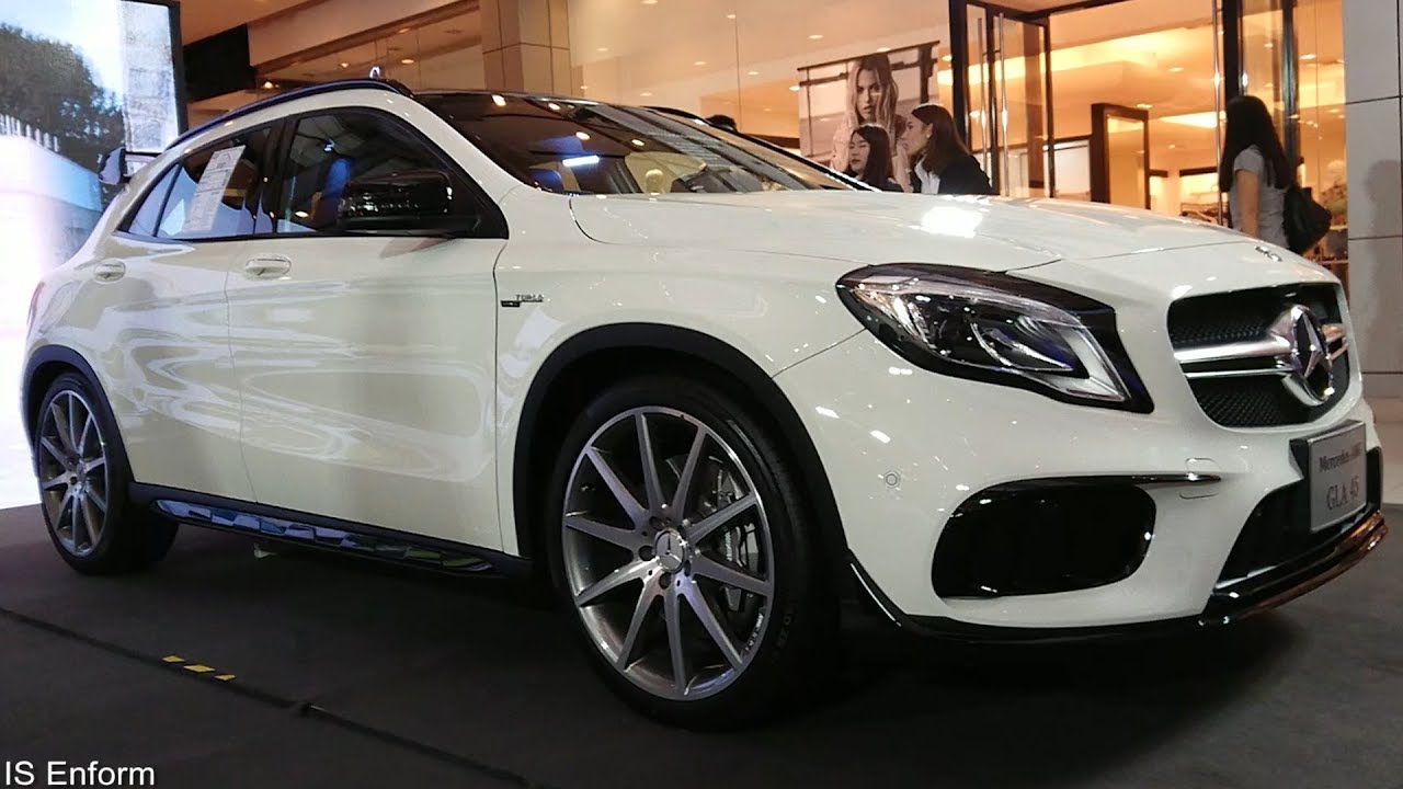 2018 Mercedes GLA 45 AMG 4MATIC Facelift (X156) / In Depth Walkaround Exterior & Interior