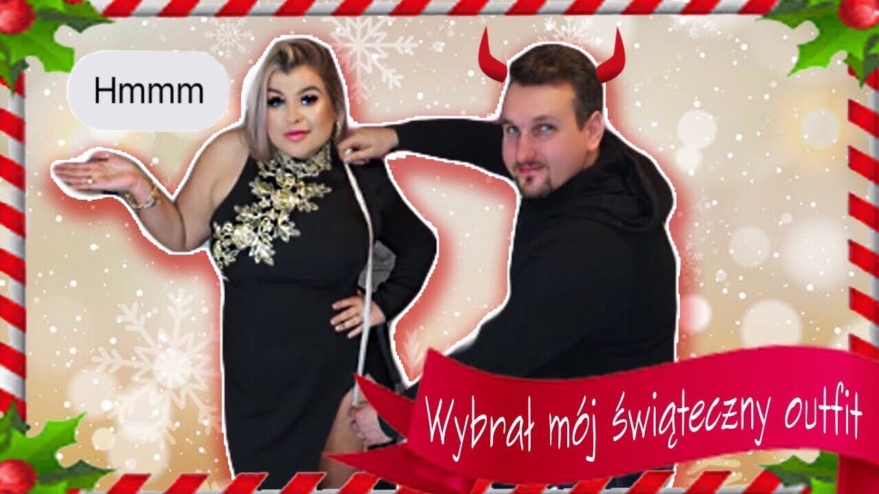 MAZ WYBIERA MI OUTFIT NA XMAS PARTY!