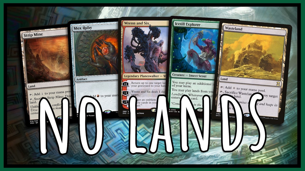 Can Denying Lands Give My Third Trophy In a Row? Vintage Cube Draft