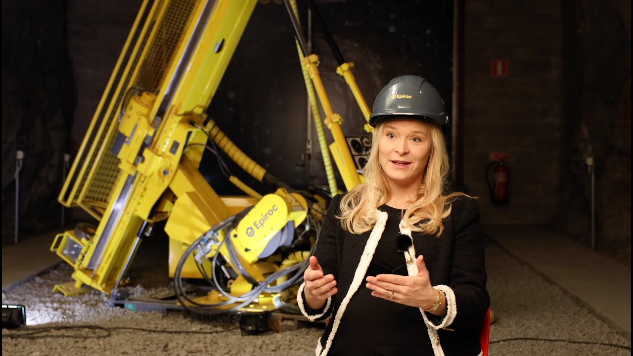 Vi intervjuar Epiroc - Karin Larsson, IR-chef