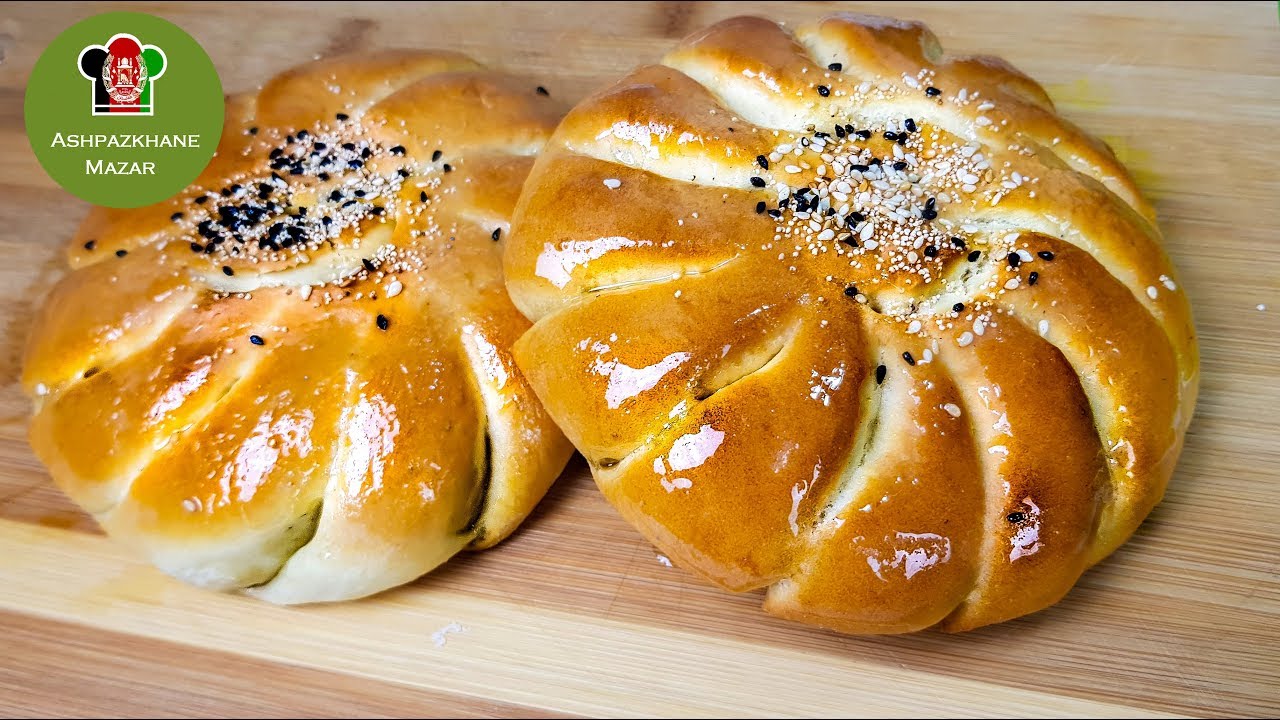 AFGHANI SWEET BREAD | کلچه ناشتا