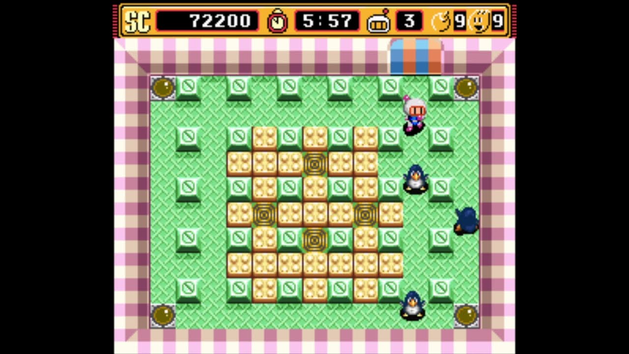 Super Bomberman 2 (SNES) Full Longplay