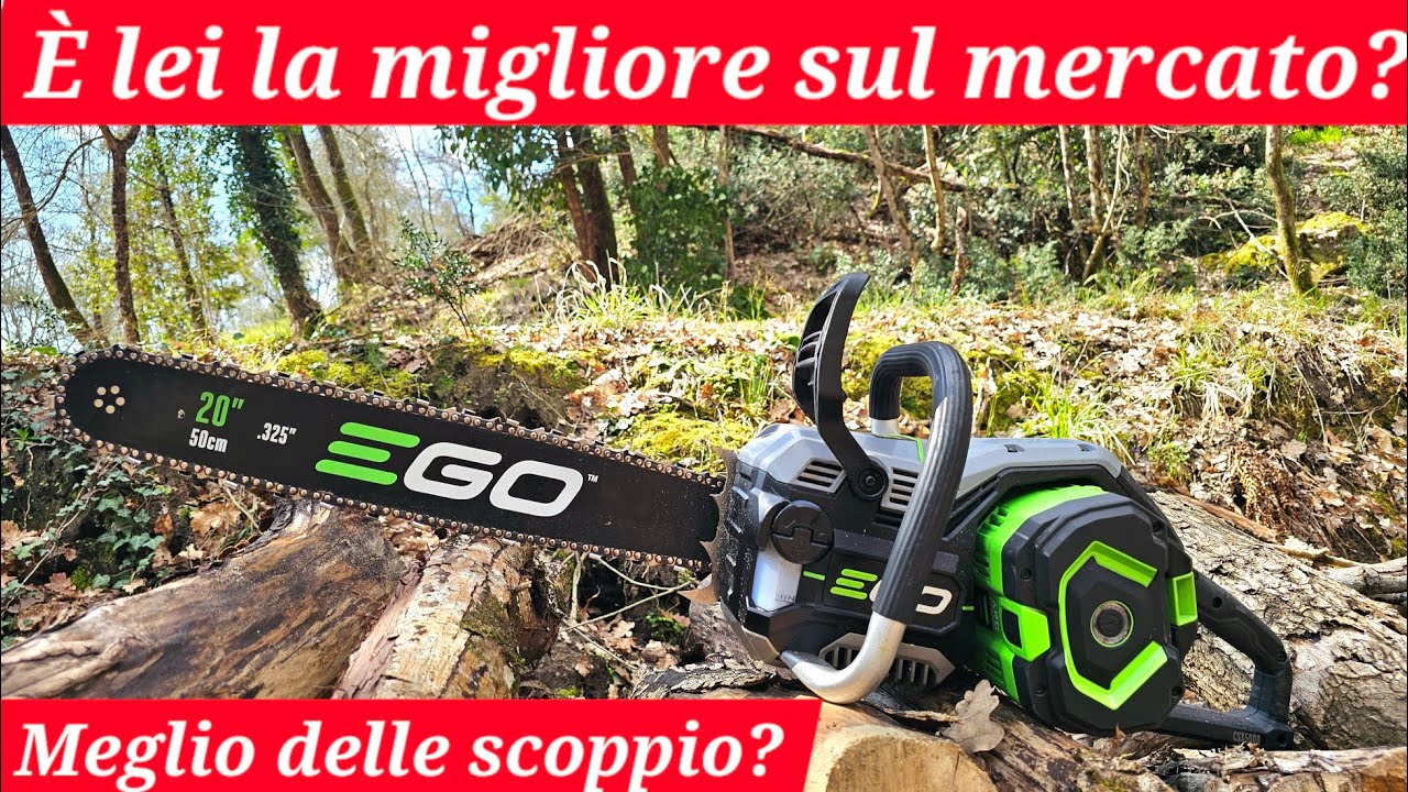 Recensione Ego csx 5000 - tutti i pregi e i difetti di una motosega mostruosa!
