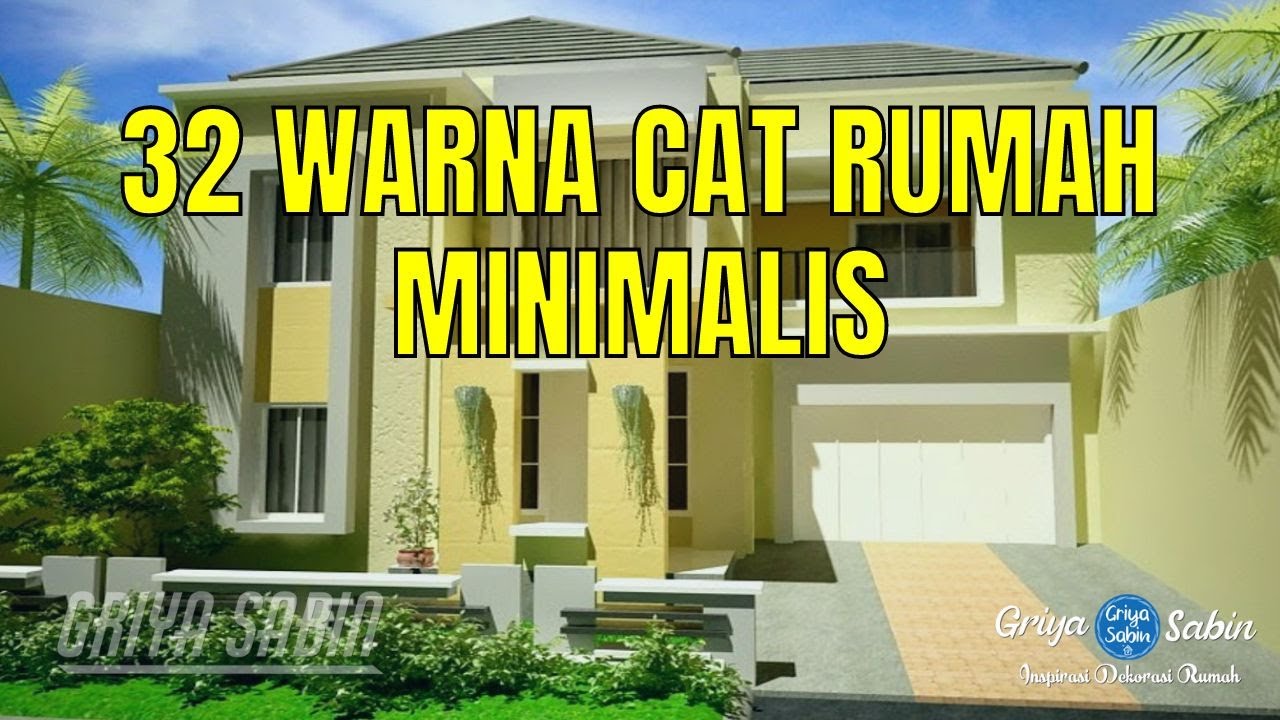 32 Warna Cat Rumah Minimalis Yang Kreatif