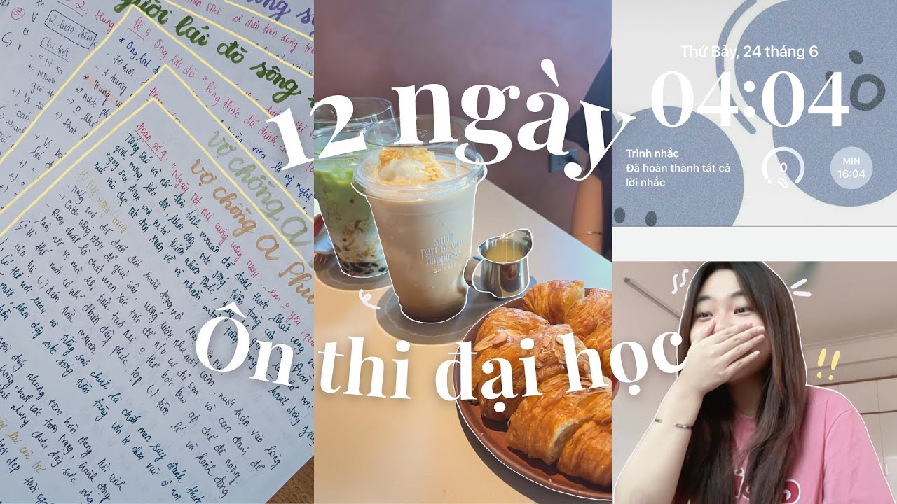 H&Agrave;NH TR&Igrave;NH &Ocirc;N THI ĐẠI HỌC TRONG 12 NG&Agrave;Y!? // Những ng&agrave;y cuối c&ugrave;ng l&agrave;m học sinh cấp 3