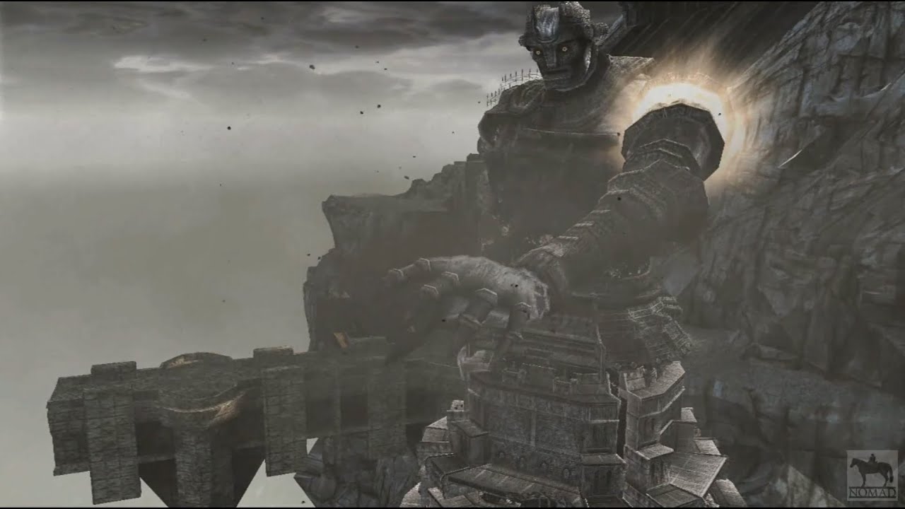 Shadow of the Colossus - Rain & Malus at the Dam