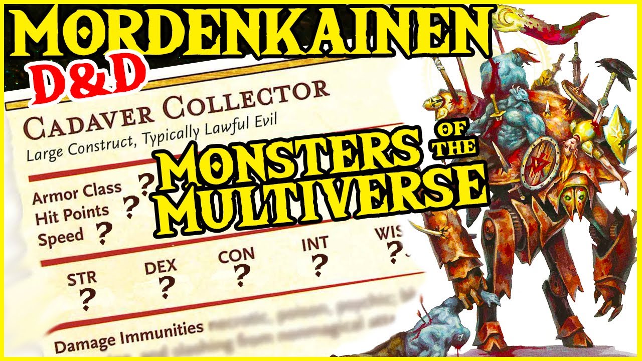 Cadaver Collector in Mordenkainen Presents Monsters of the Multiverse for Dungeons and Dragons