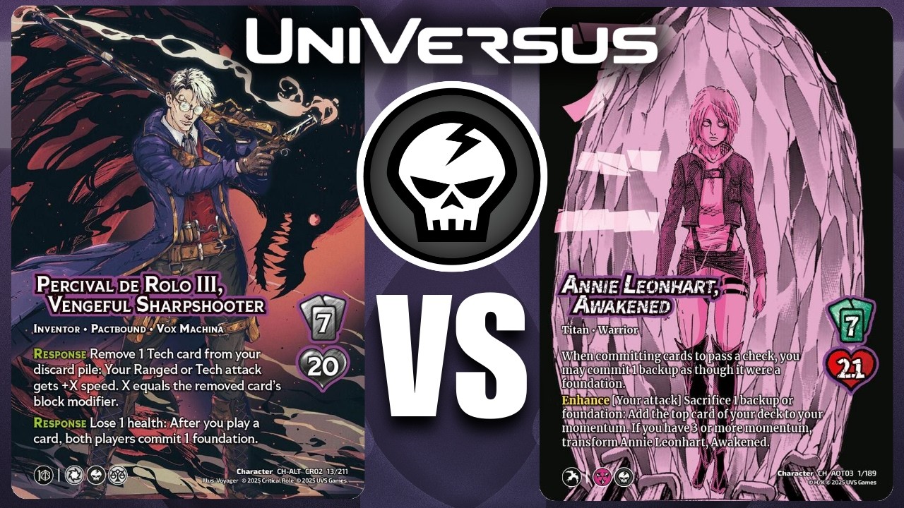 Annie Leonhart II (Death) VS Percival II (Death) Battle to the Death! Universus Gameplay