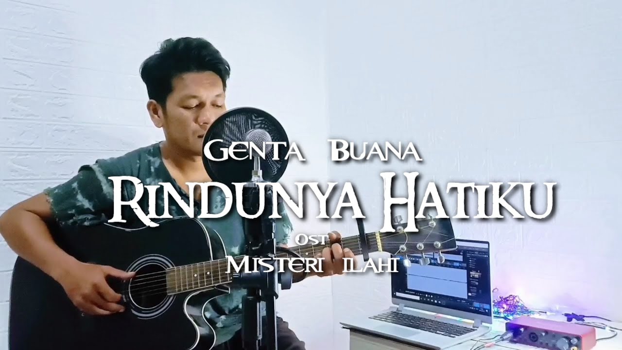 GENTA BUANA ( RINDUNYA HATIKU) Ost Misteri ilahi || Cover Akustik ZANCA