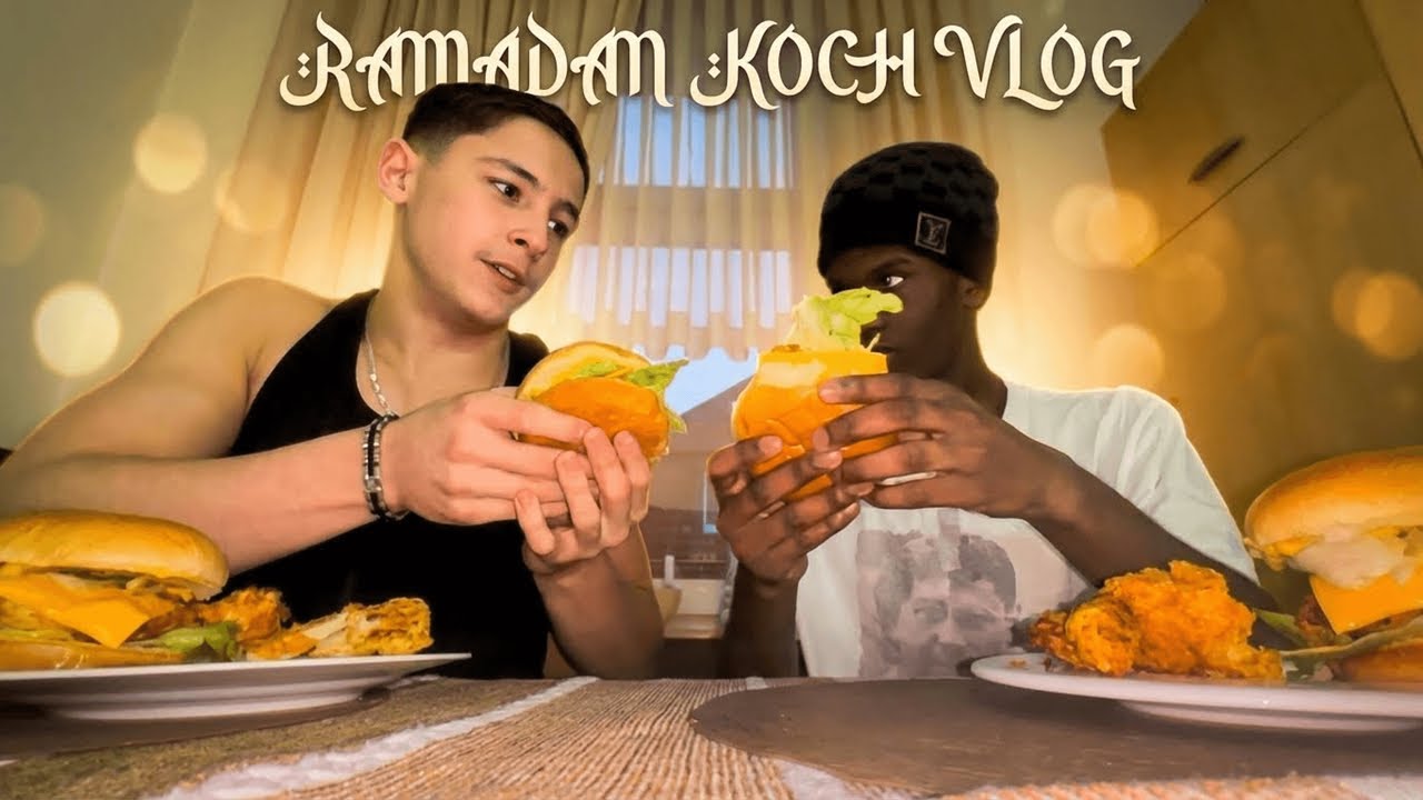 Ramadan Foodvlog 🍔 | Burger kochen & ehrliche Q&A Talks