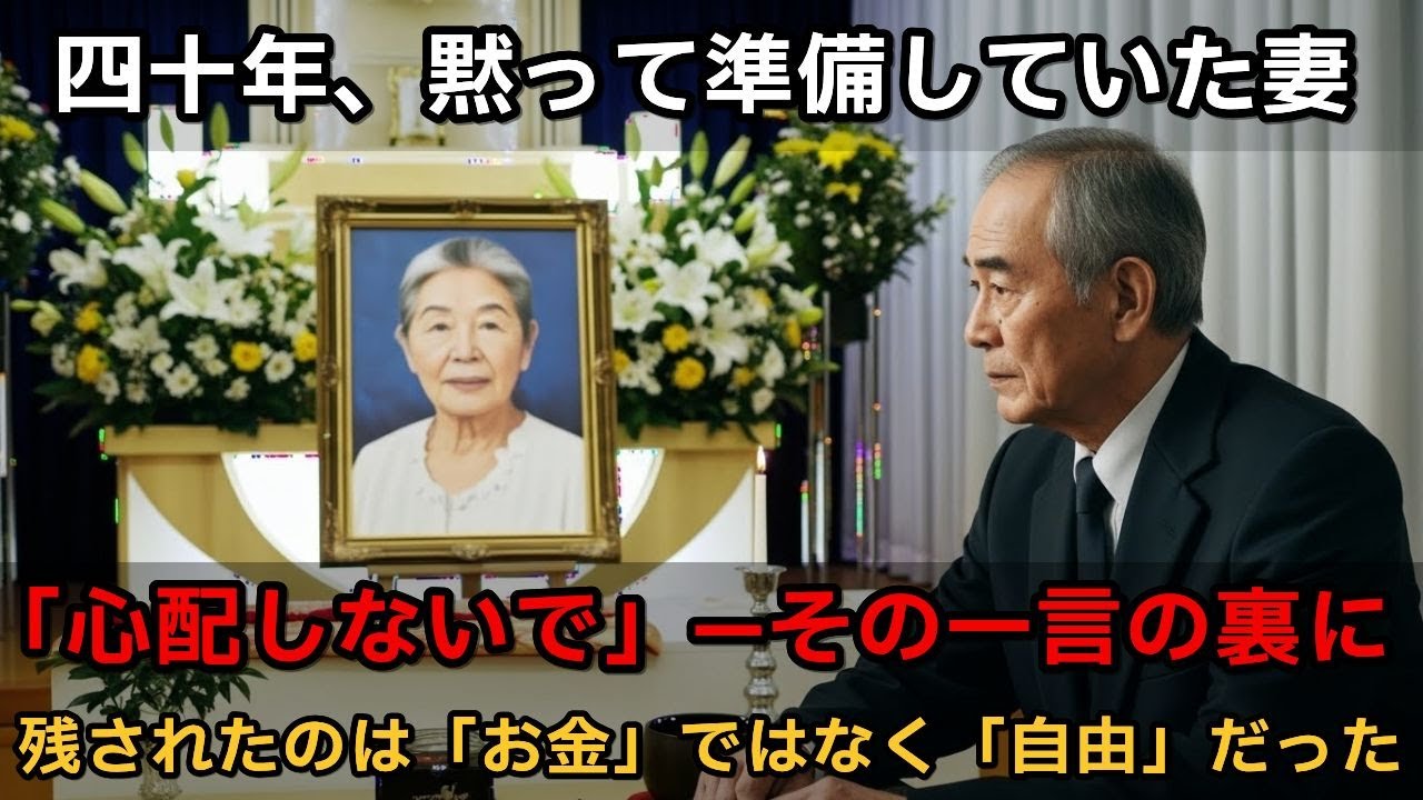 何も言わなかった妻の四十年──私に残された「自由」という遺産（実話）