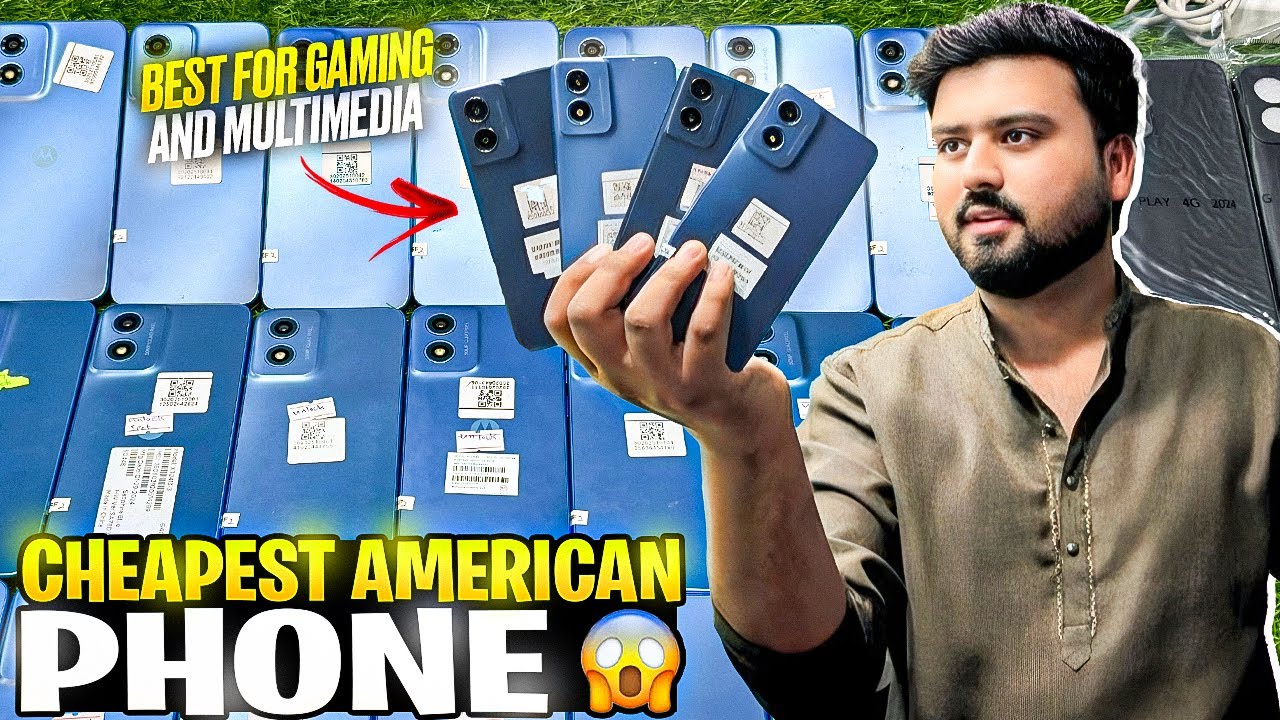 Cheapest American Phone Under 12k in Pakistan 🔥90Hz,Snapdragon 680,5000Mah | Moto G Play 2024 