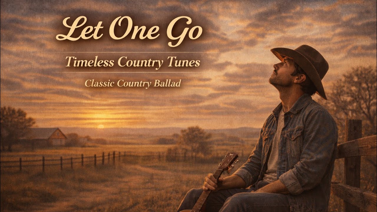 Let One Go - Timeless Country Tunes | Classic Country Ballad | Lyrics video 