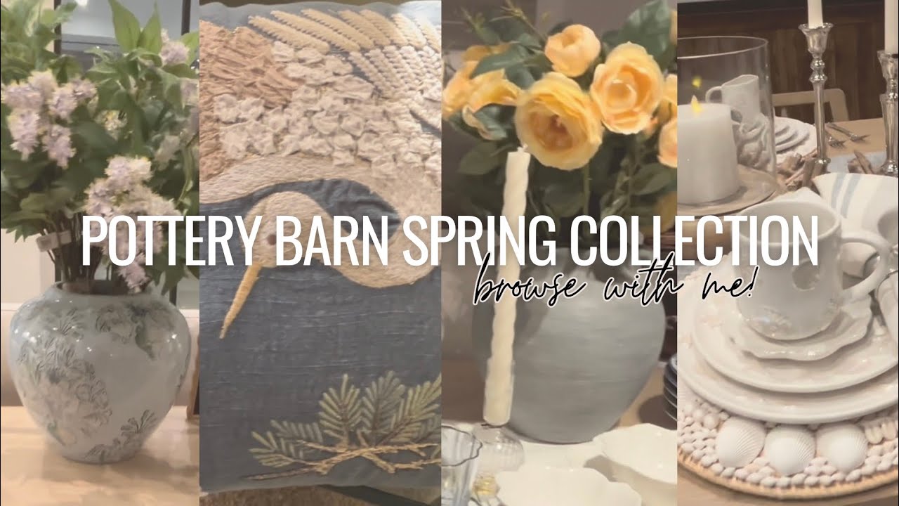Pottery Barn Spring Collection 2026 🌷 | Beautiful Decor You Need to See