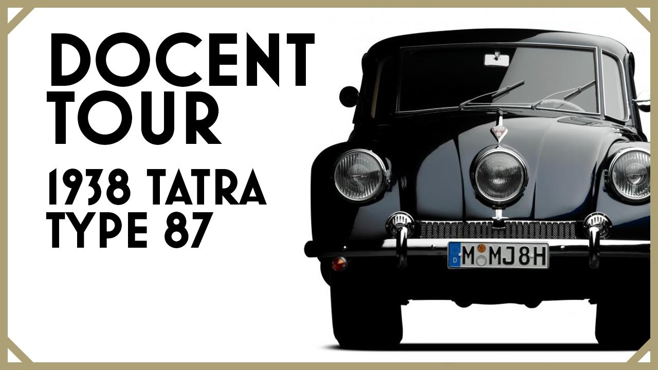 UNDER THE HOOD: EXTENDED TOUR OF THE 1938 TATRA TYPE 87