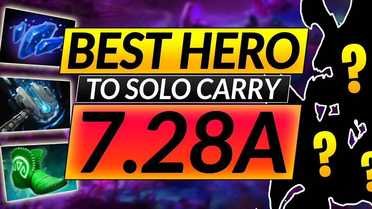THIS HERO is ABSOLUTELY BROKEN in the NEW 7.28A PATCH - SOLO CARRY EVERY GAME - Dota 2 Guide