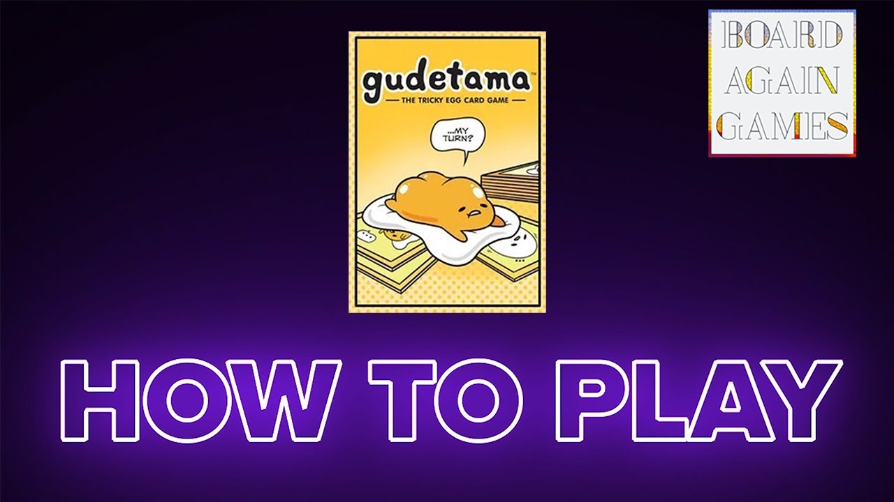 Gudetama: The Tricky Egg Game -  How to Play
