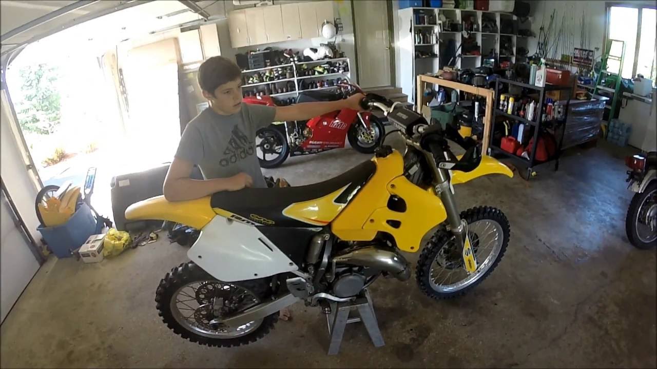 Suzuki Rm 125 Dirtbike Top Speed!!!