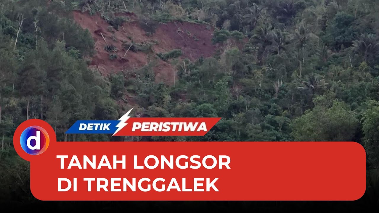 Tanah Longsor di Trenggalek, Warga Berbondong-bondong Mengungsi