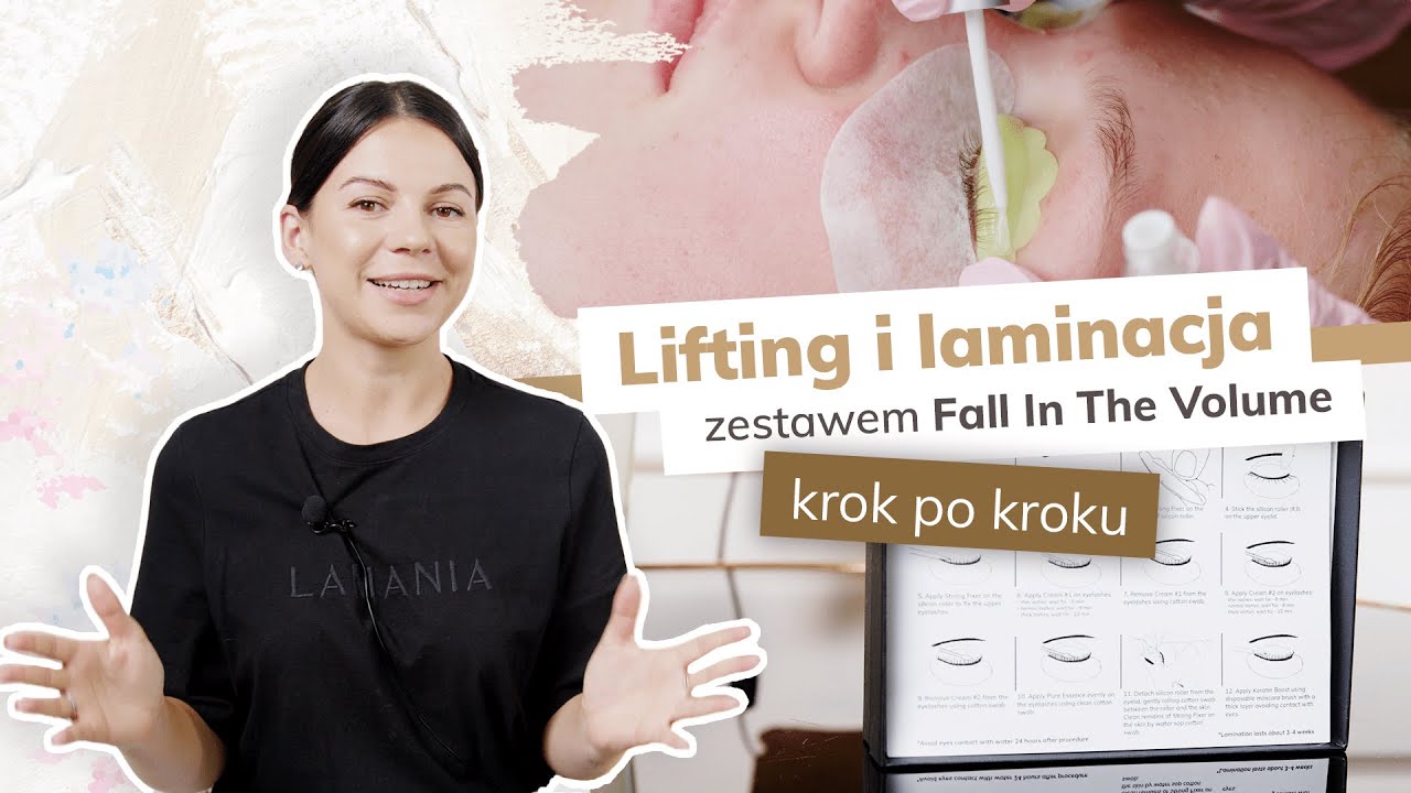 LIFTING I LAMINACJA RZĘS ZESTAWEM FALL IN THE VOLUME