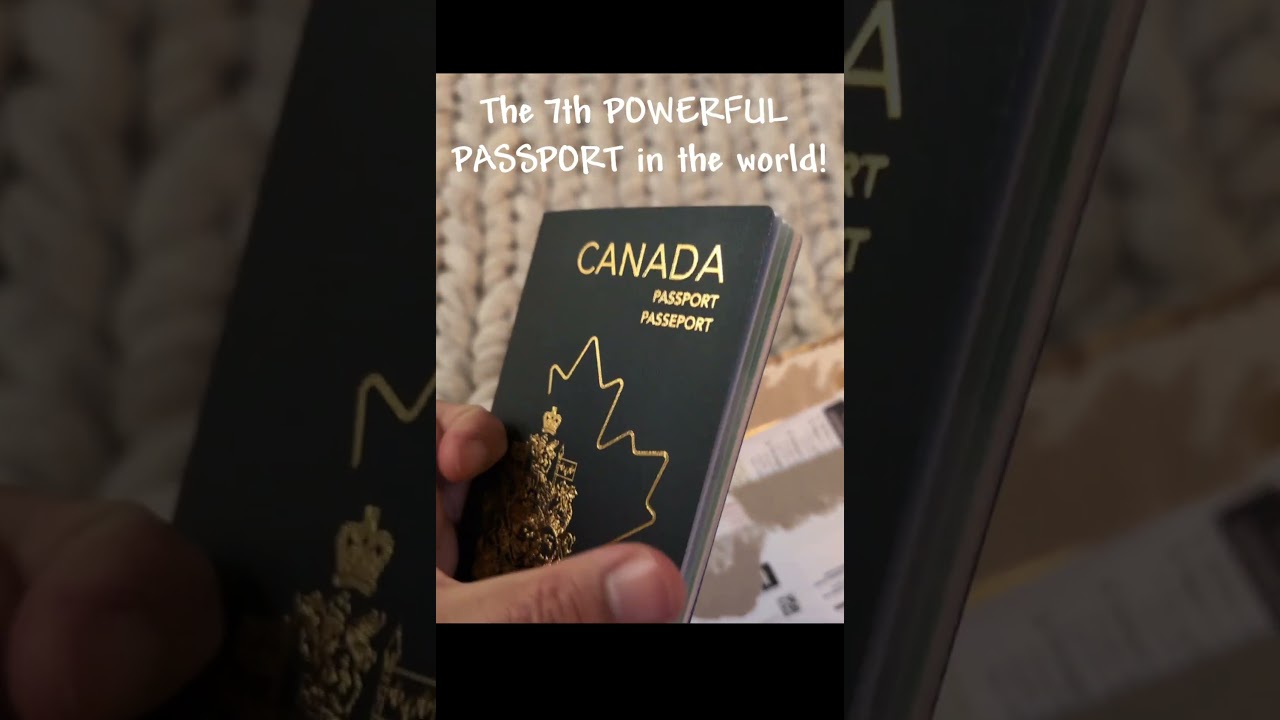 Canada PASSPORT arrived by post
