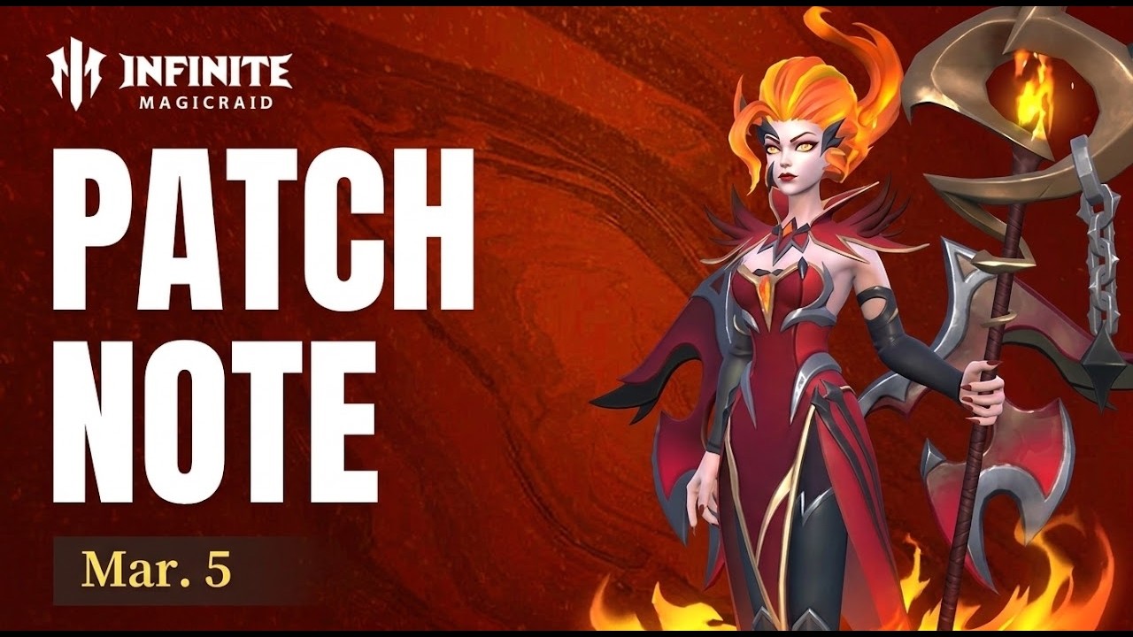 PATCH NOTE INFINITE MAGICRAID 4 марта 2026✨Новости ИМР IMR Бамси