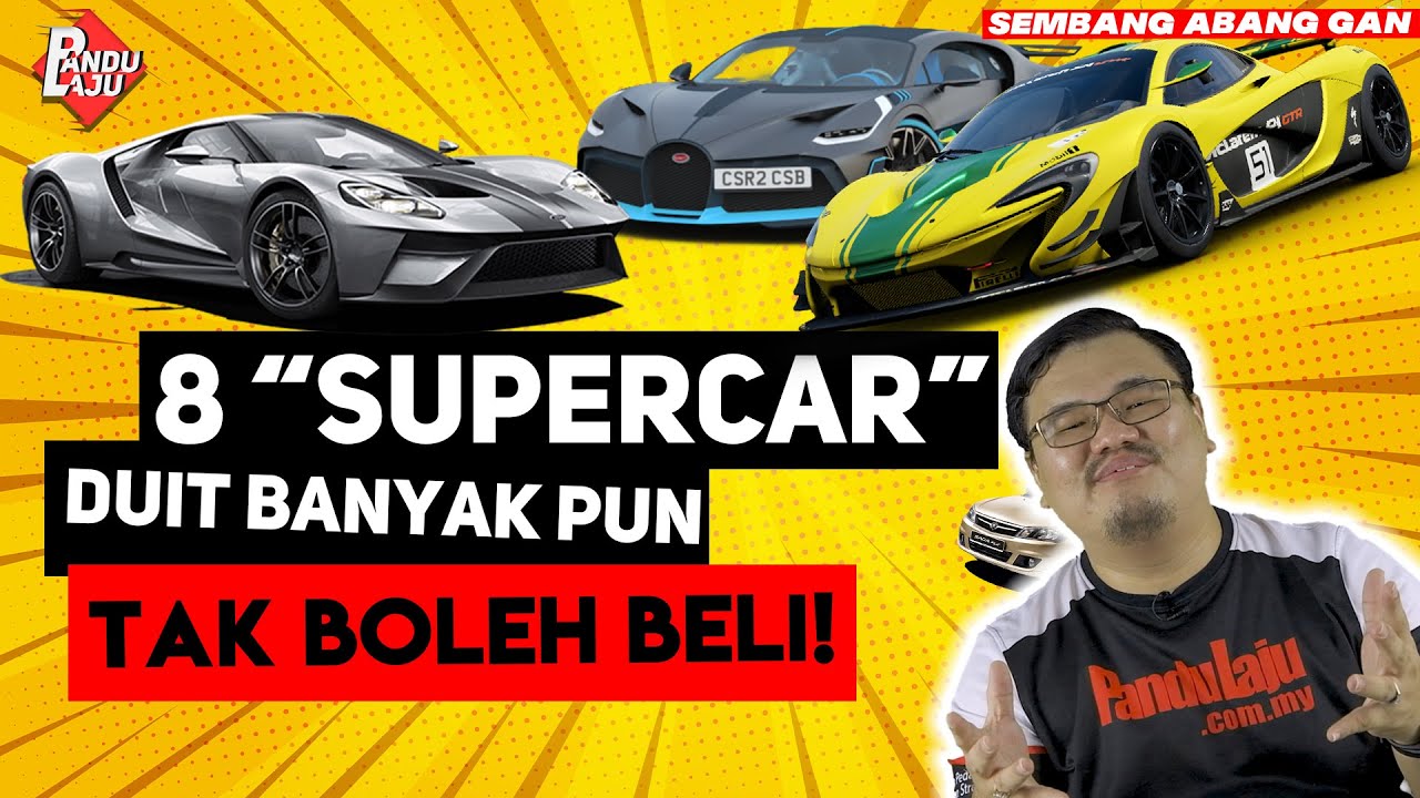Ini 8 Supercar Mahal, Tapi Bukan Semua Orang Kaya Boleh Beli
