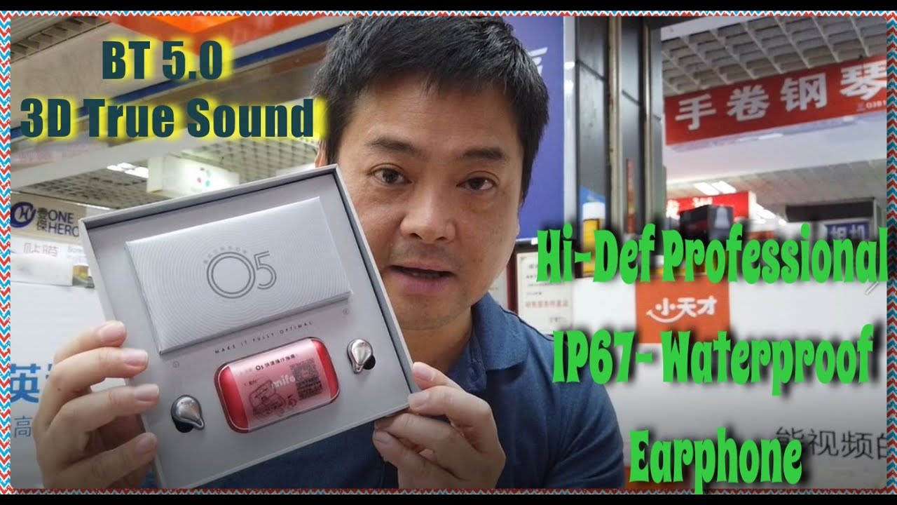 Budget Professional true Wireless earbuds - IP67 Waterproof