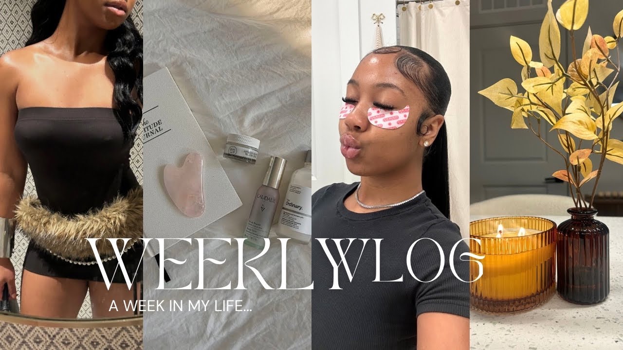 weekly vlog | falling into a soft life + fall decor + cooking era + grwm church + night out etc!