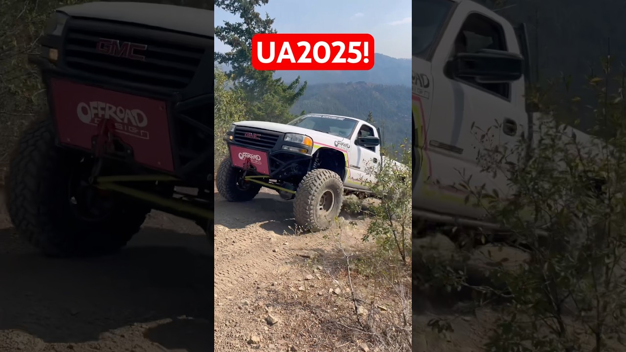 Totally Tubular!!! #ua2025 #unrealadventure #fullsizetruck #offroaddesign #4wd #4x4 #offroad #rock