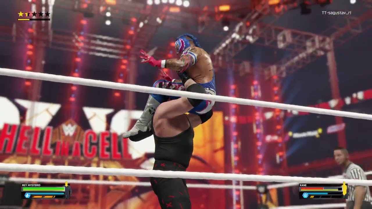 Hell in a Cell Match with Kane 