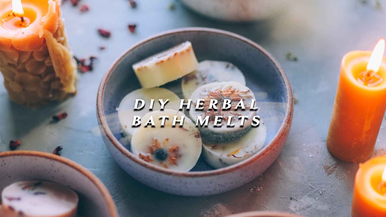 DIY Herbal Bath Melts
