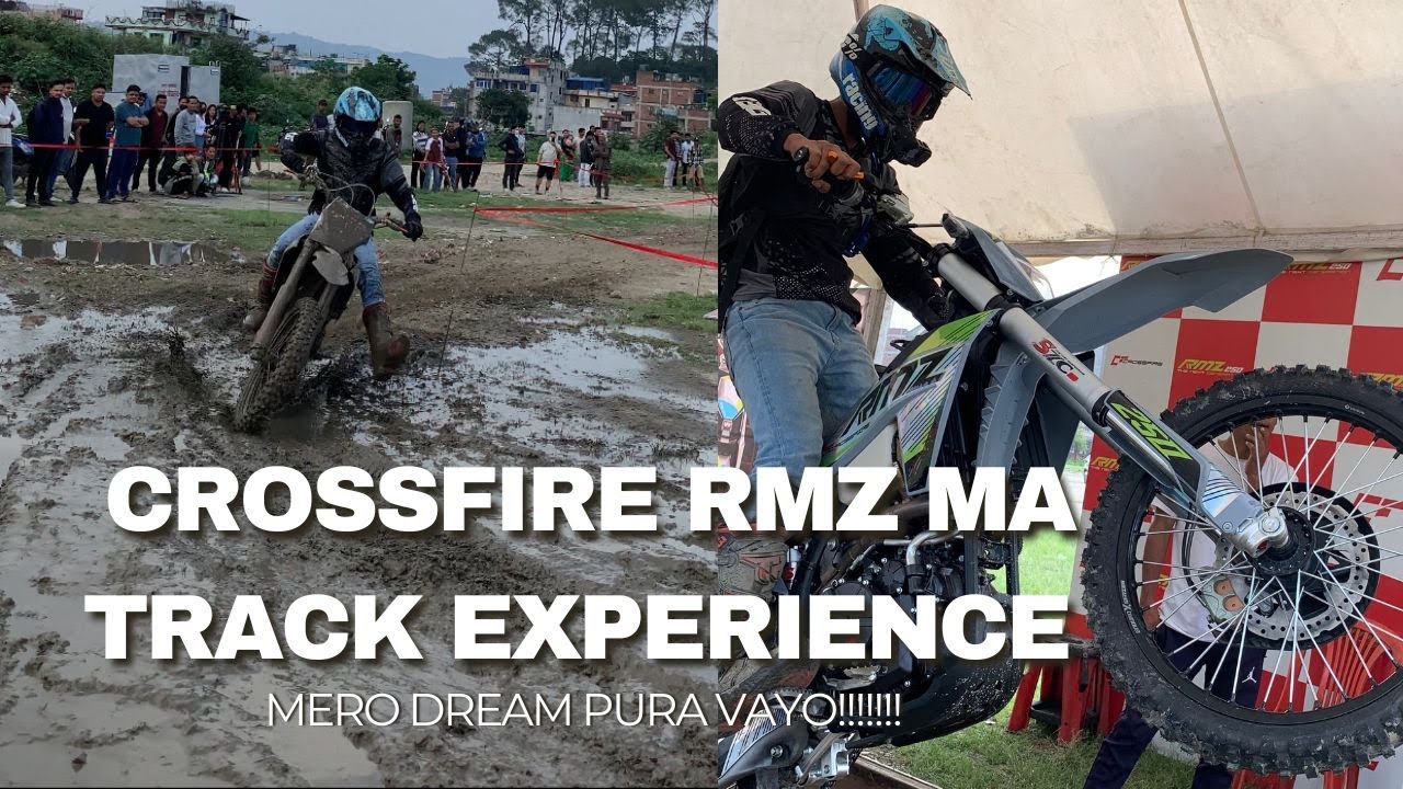 TRACK DAY-CROSSFIRE RMZ 250- BECOMING PRO???? #bikerlife #automobile #bikelover