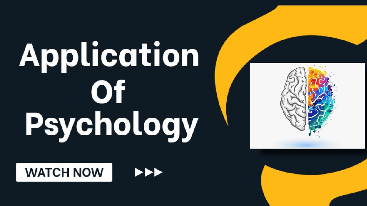 Application of Psychology || Part 3 || #bscnursing #study #psychology  #addition