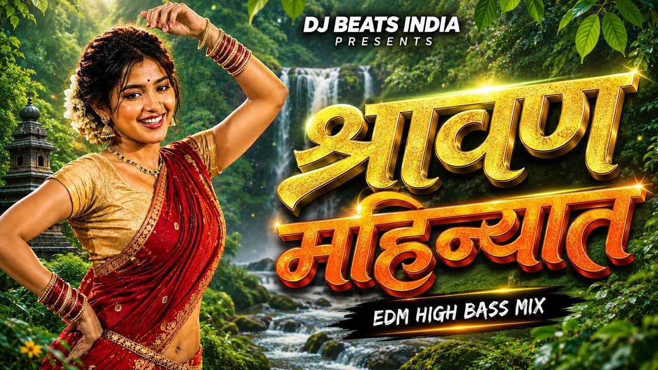 श्रावण महिन्यात | EDM High Bass Mix Song| DJ BEATS INDIA 