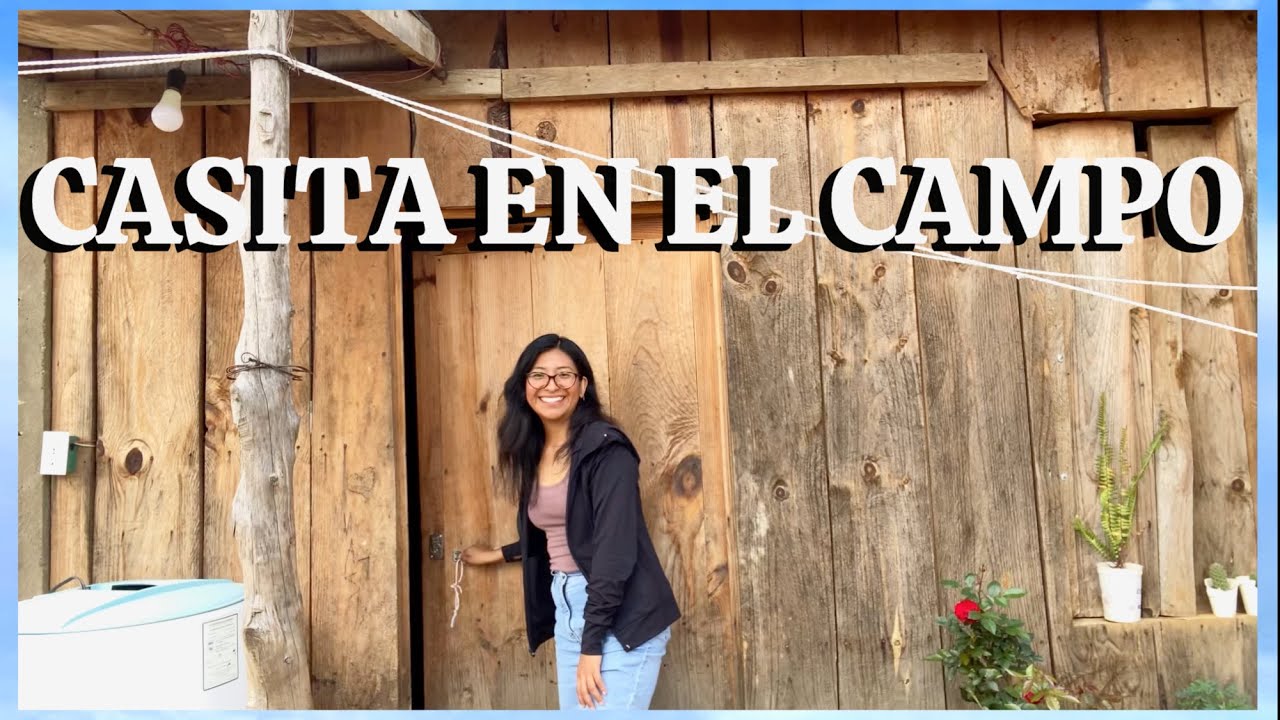 ASÍ es nuestra CABAÑITA en la SIERRA de OAXACA 