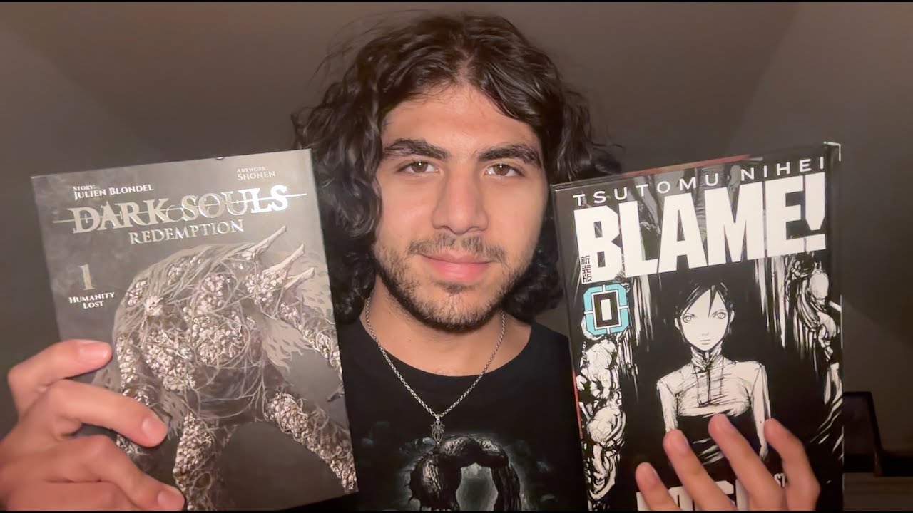 ASMR Manga Tapping/ Scratching (Darks Souls & Blame edition)
