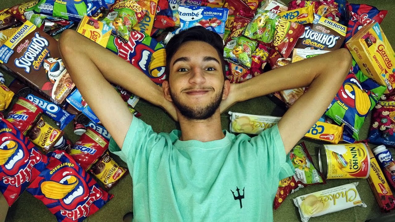 FUI NO MERCADO E COMPREI TUDO QUE EU SEMPRE QUIS!